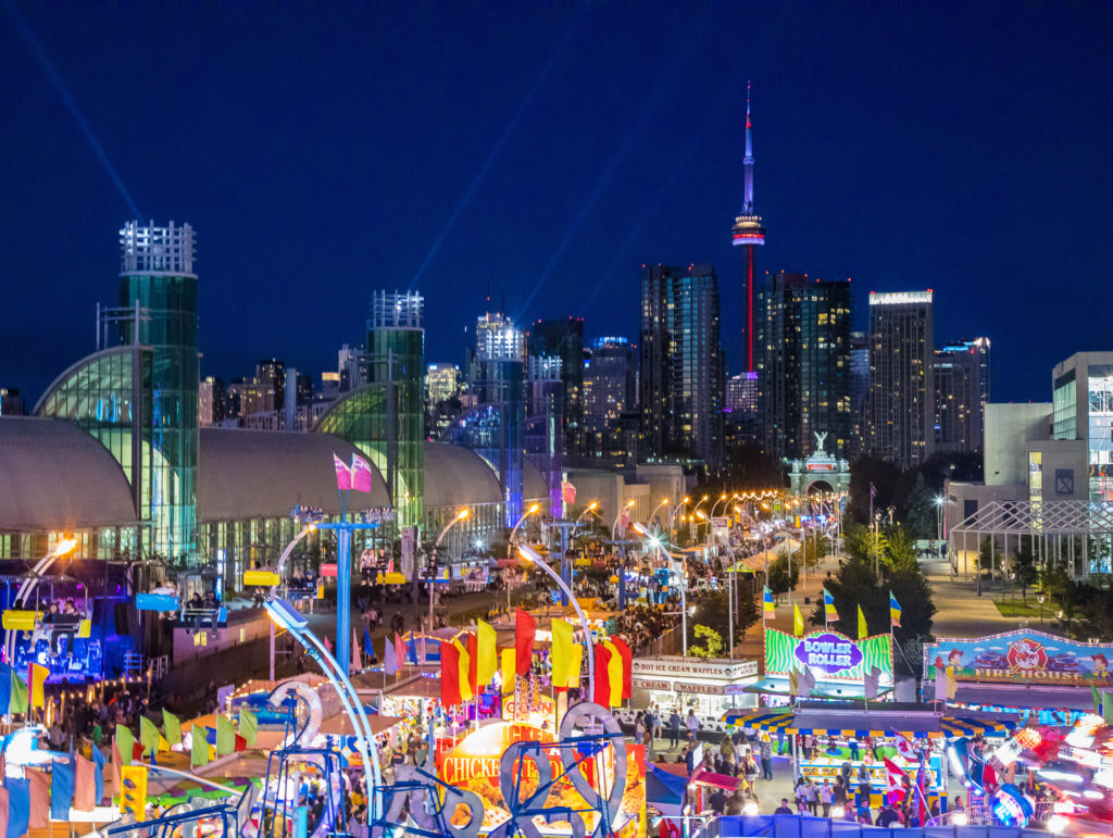 arial view of the cne grounds