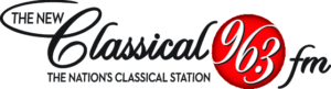 The New Classical 96.3 FM The Nation's Classical Station Logo