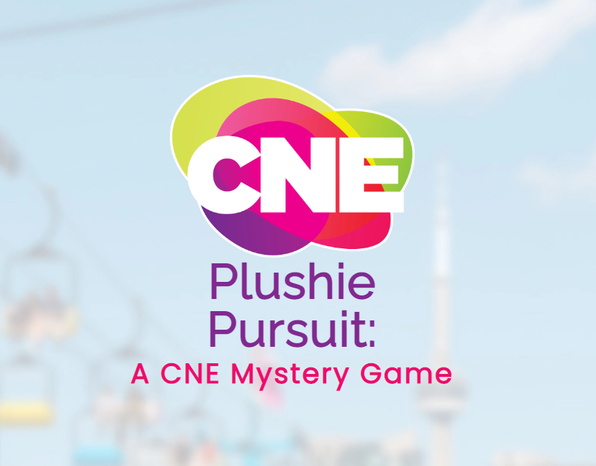 Plushie Pursuit A CNE Mystery Game logo