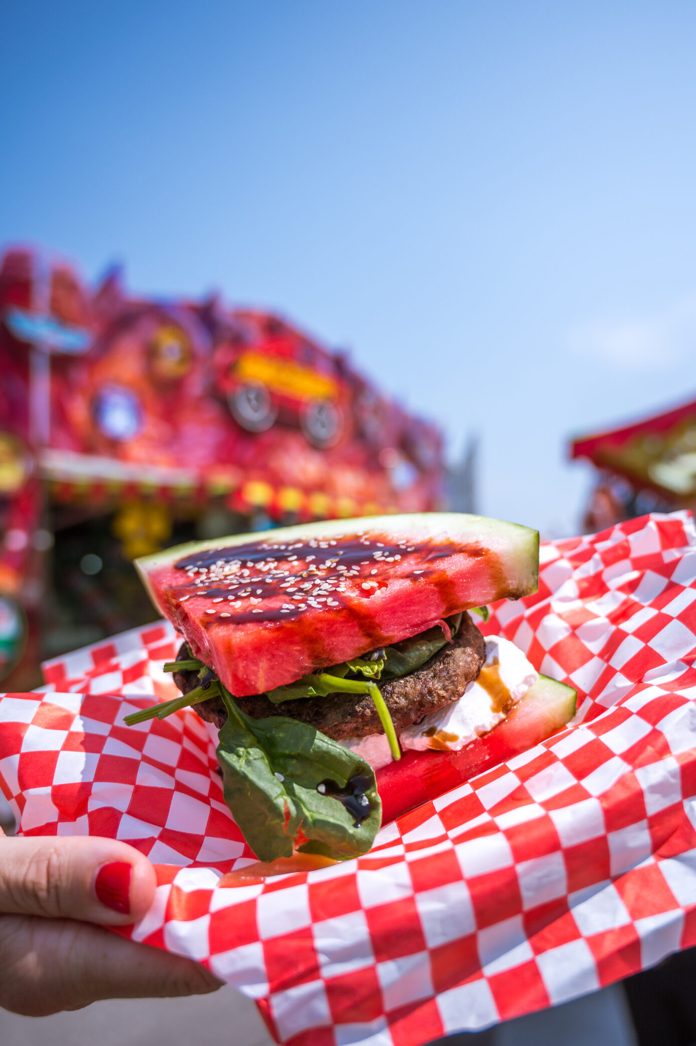 Watermelon Burger - Sam's Grill