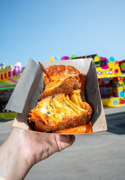 Deep Fried Butter Chicken Lasagna image